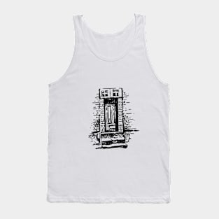 Ancient door. Graphic image. Tank Top